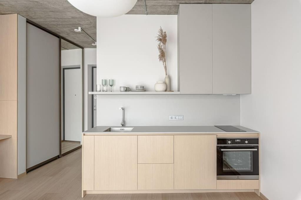 Cozy Japanese Oasis With Balcony, Gramophone, Netflix Apartment Vilnius Ngoại thất bức ảnh